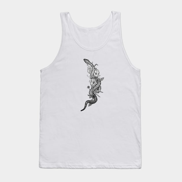 Snakes Tank Top by Nuthin